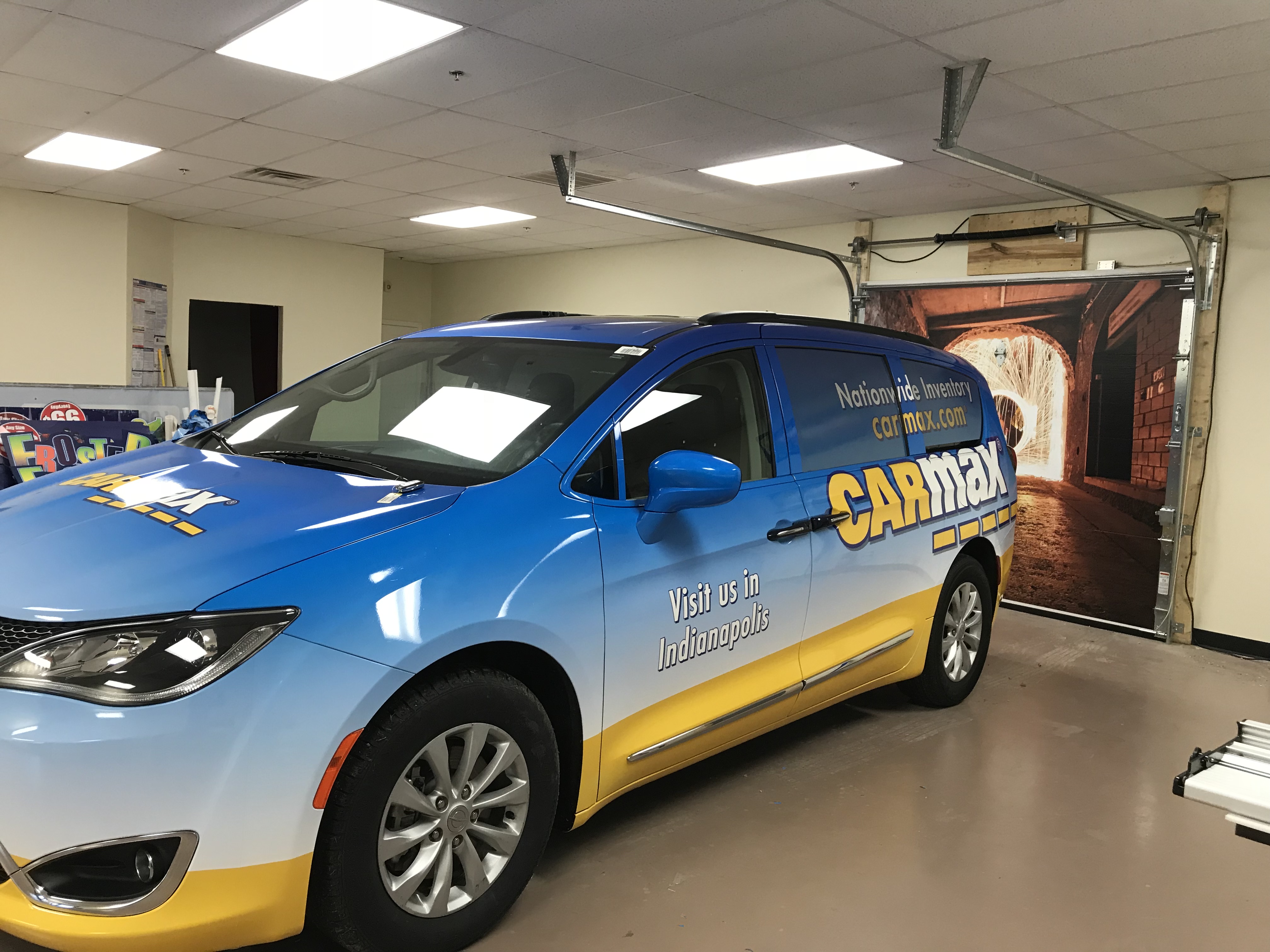 Full Vehicle Wrap for Carmax in Indianapolis, IN