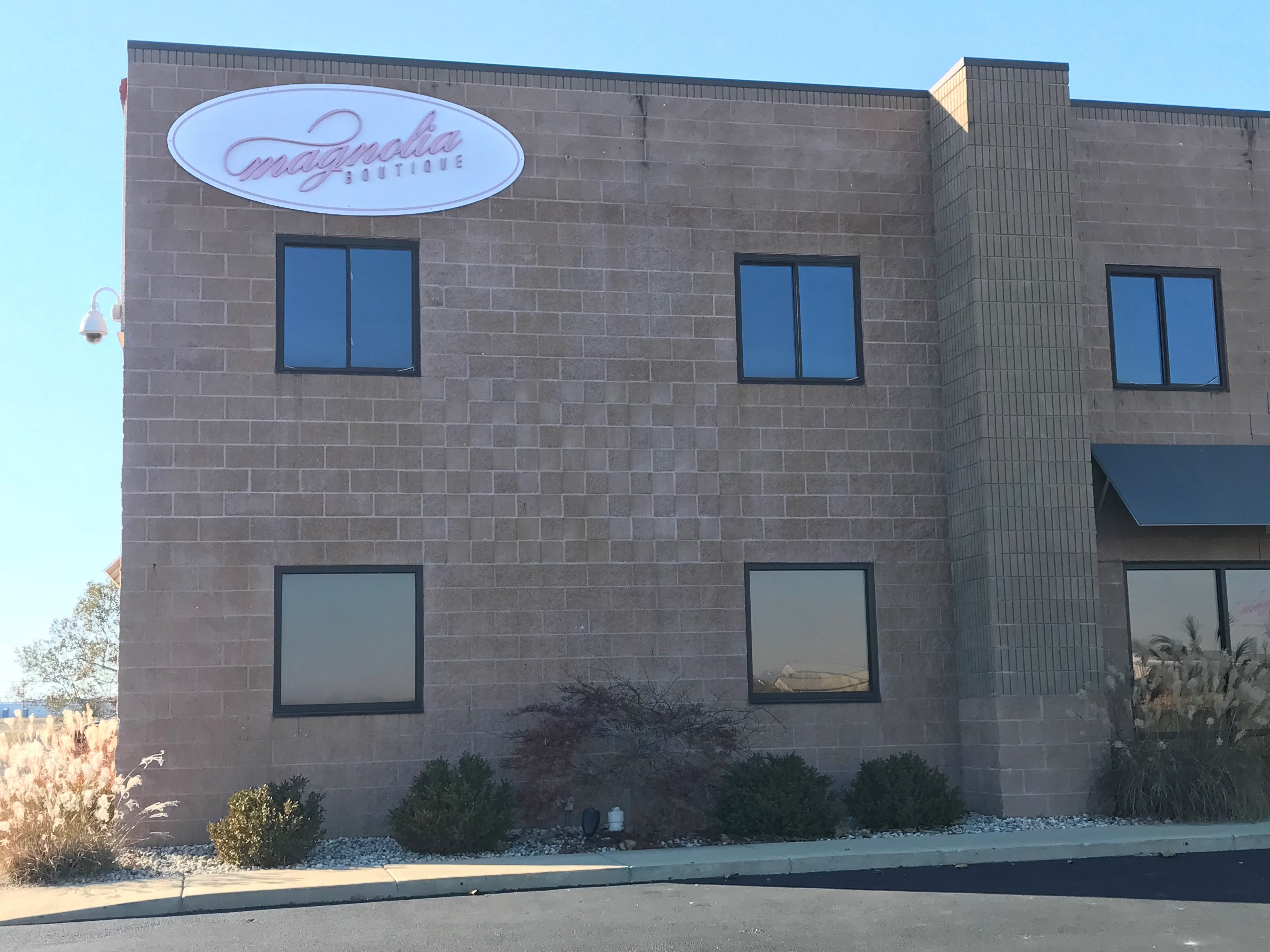 Metal Sign with Dimensional Lettering