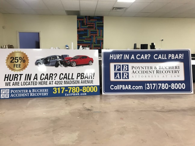 Metal Signs for PBAR in Indianapolis IN