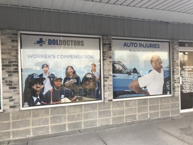 Window Graphics for Dol Doctors in Indianapolis,IN