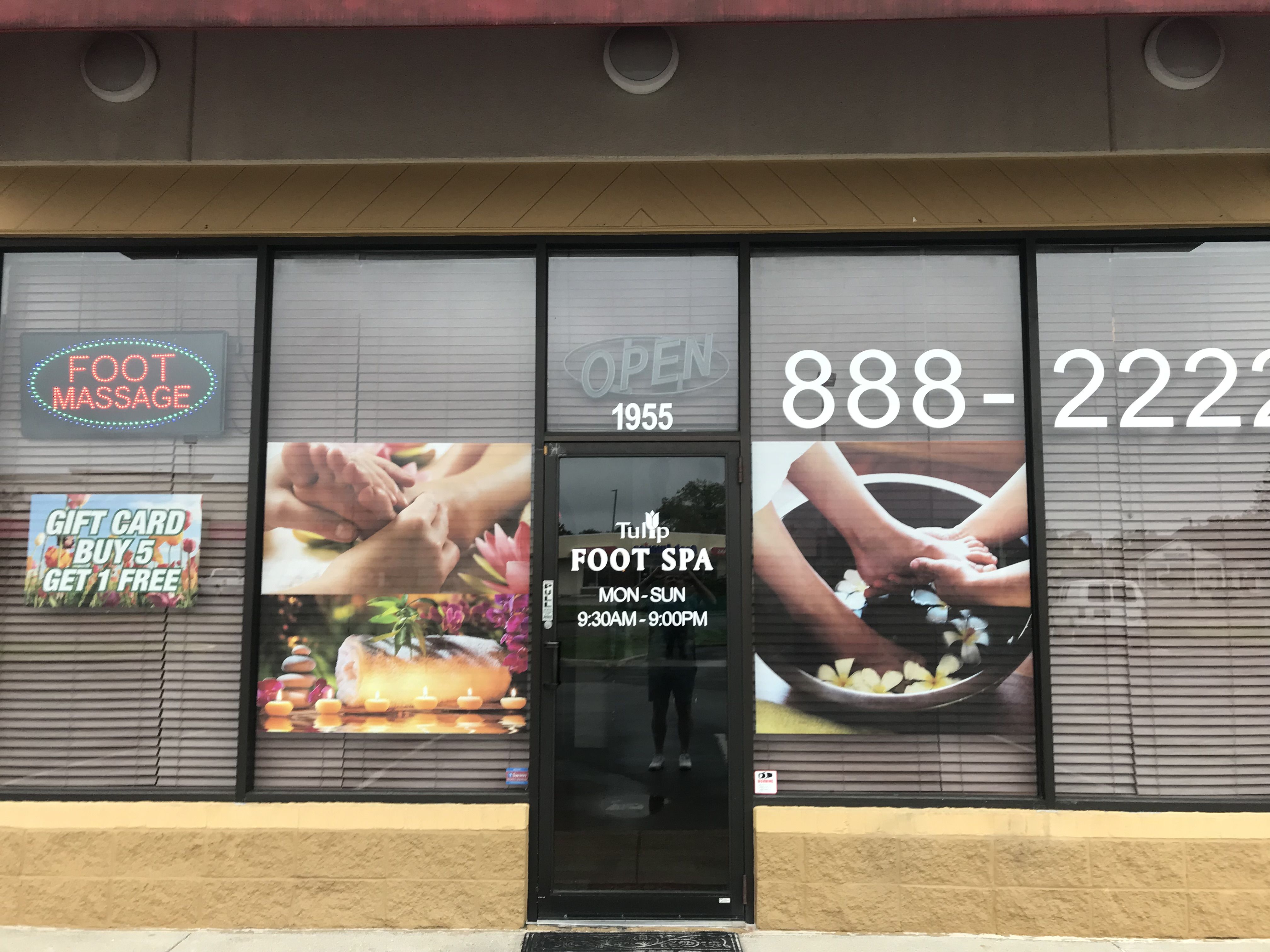 Window Graphics, decals, lettering, perforated window film in Indianapolis