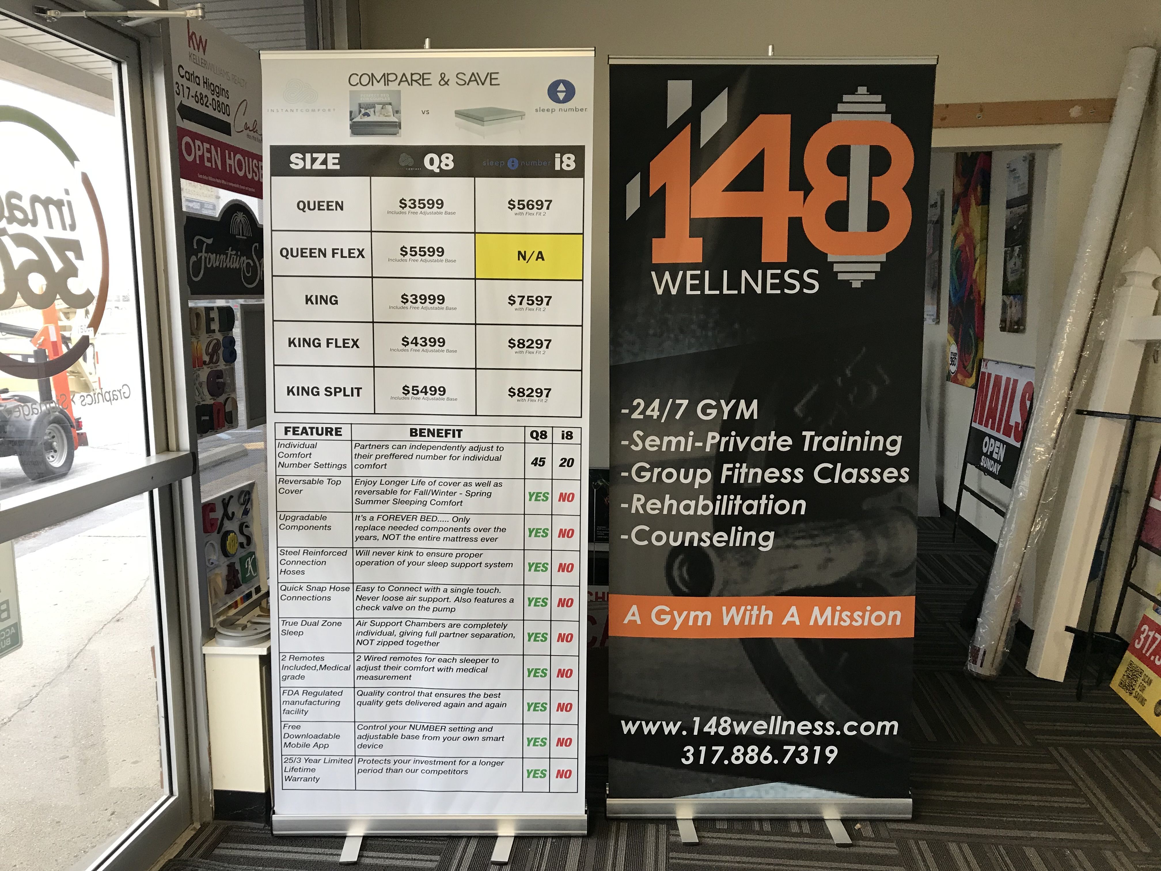 Retractable Banner Hardware & Graphic