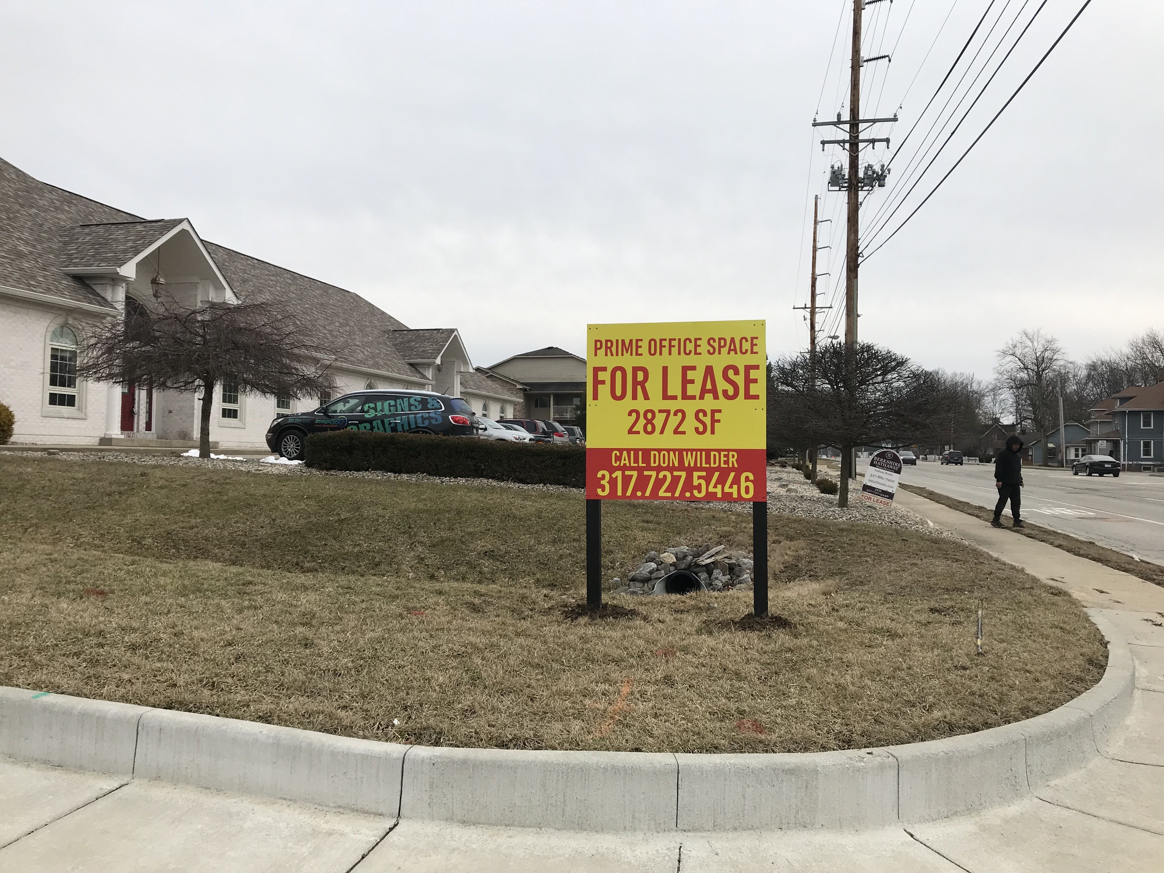 Post and Panel Sign / Real Estate Sign