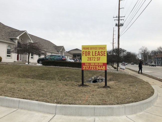 Post and Panel Sign / Real Estate Sign