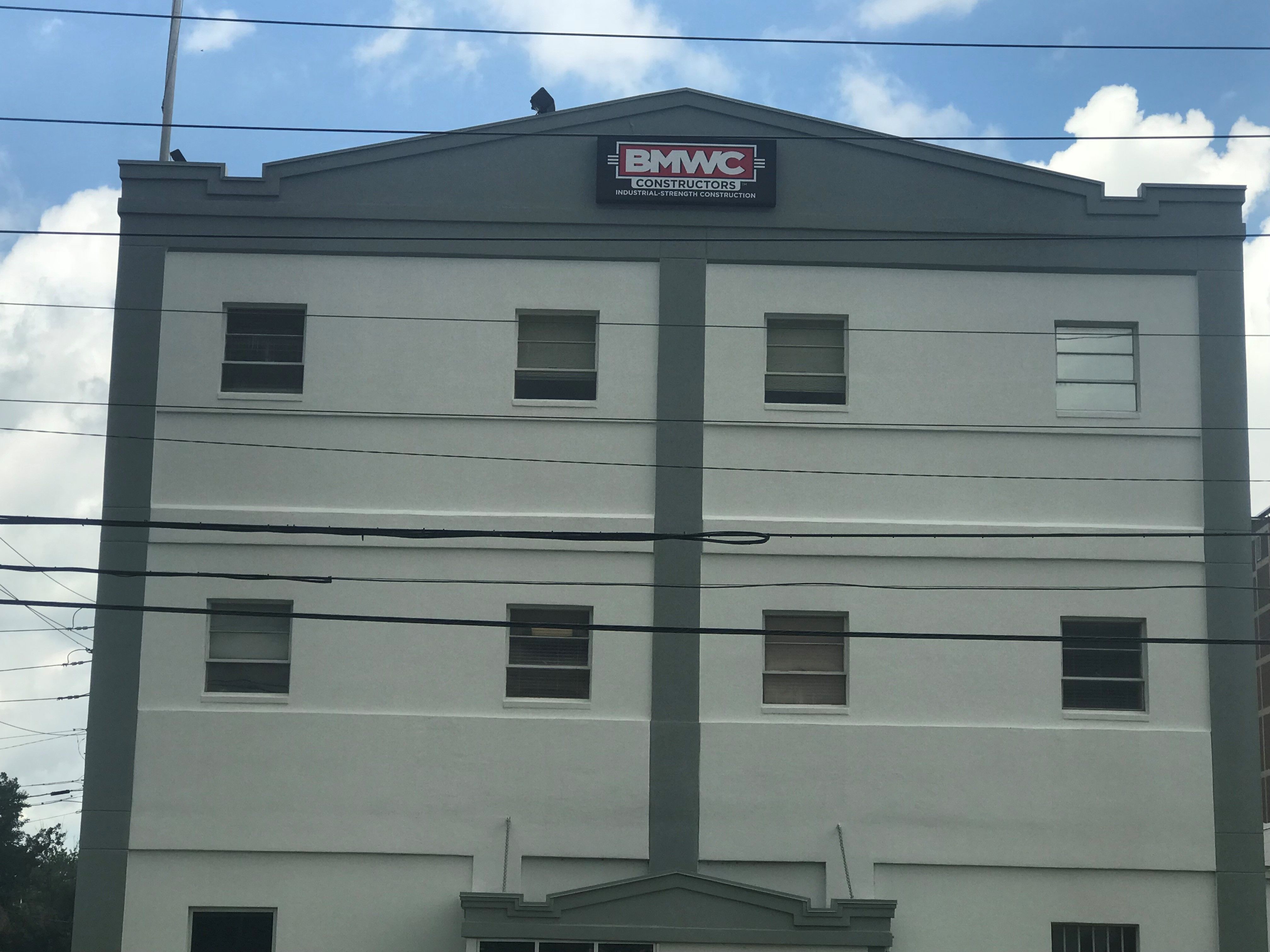 Building Signs / Cabinet Signs for BMWC Constructors Inc in Indianapolis