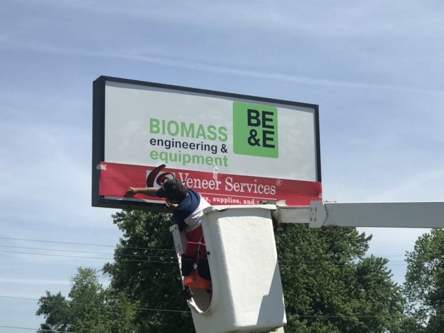 LED Illuminated Cabinet Signs in Indianapolis