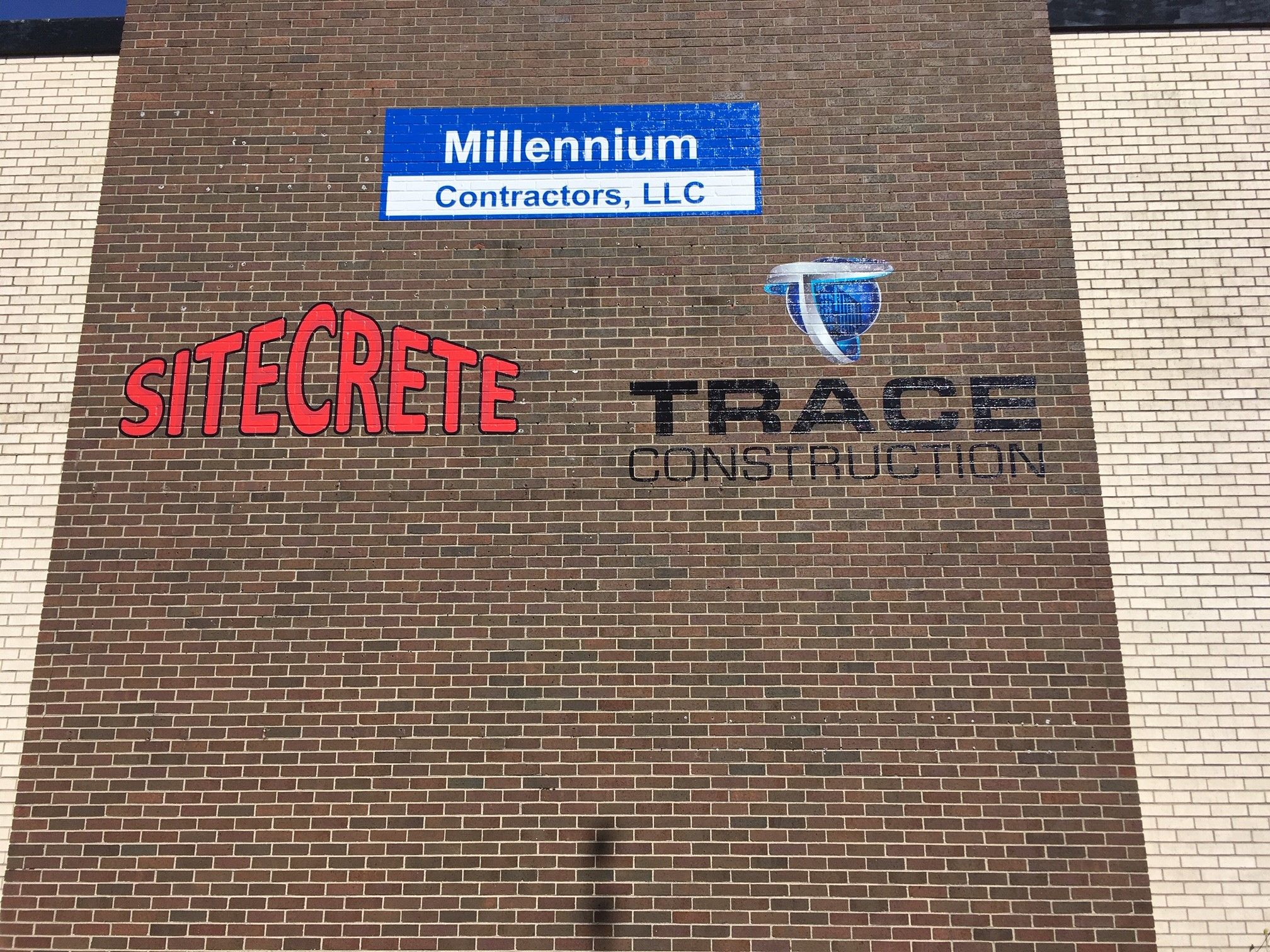 Exterior Wall Graphics fro Millennium Contractors in Indianapolis