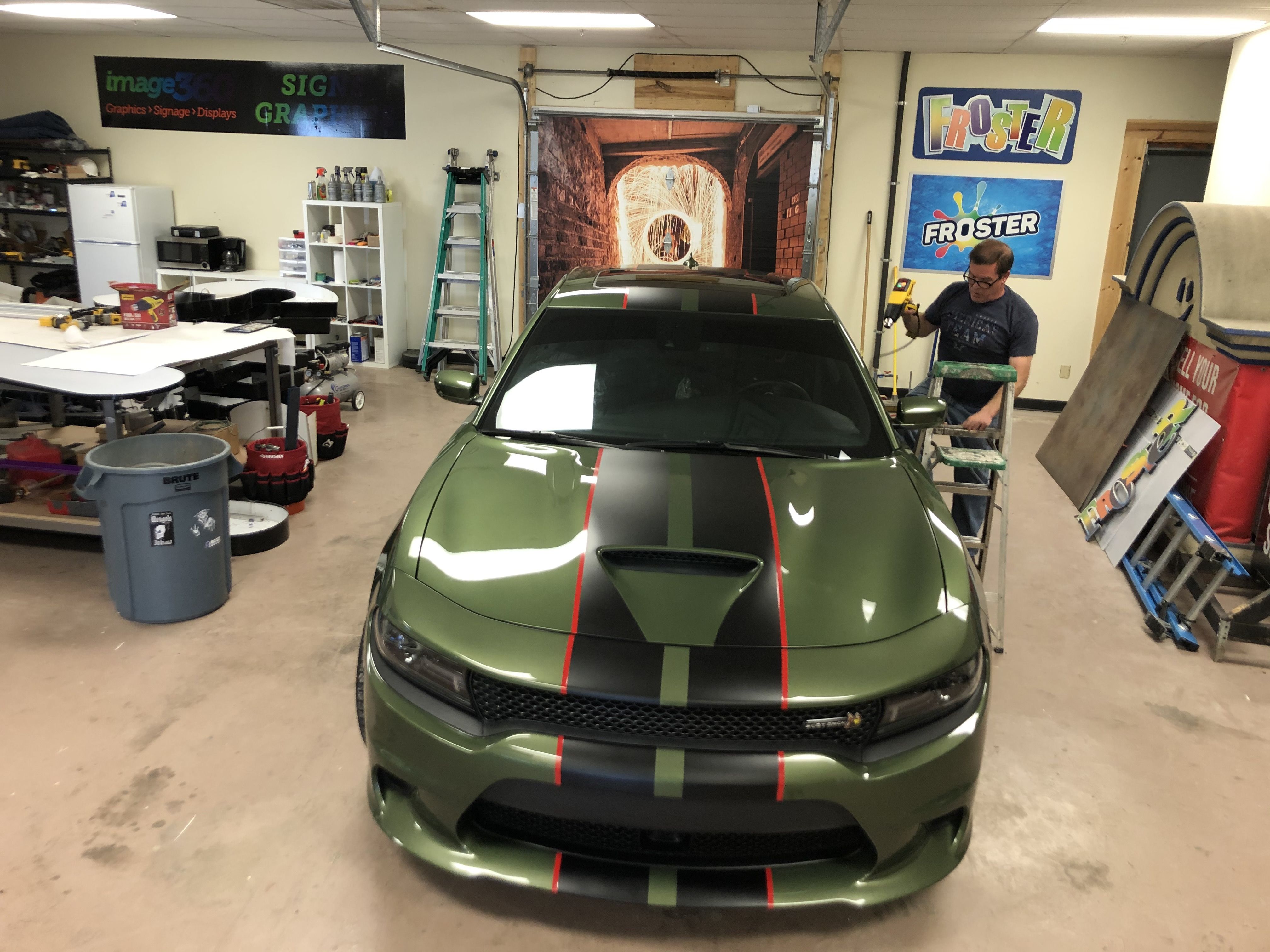 Dodge Charger Vinyl Stripes Decals