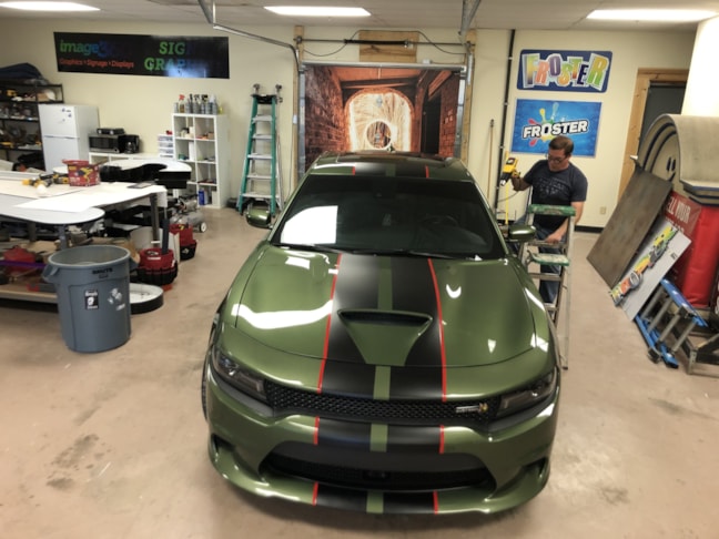Dodge Charger Vinyl Stripes Decals