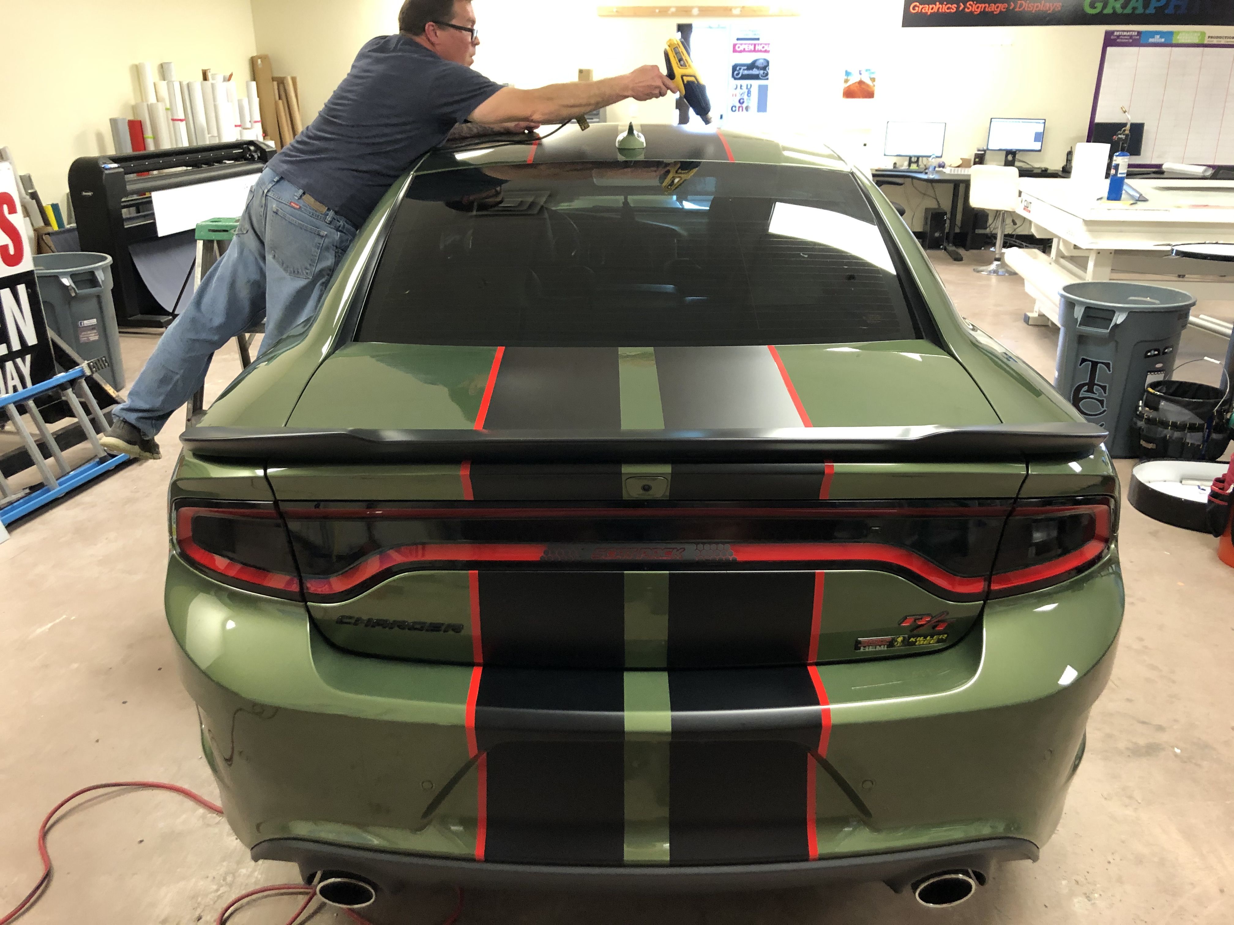 Dodge Charger Vinyl Stripes Decals