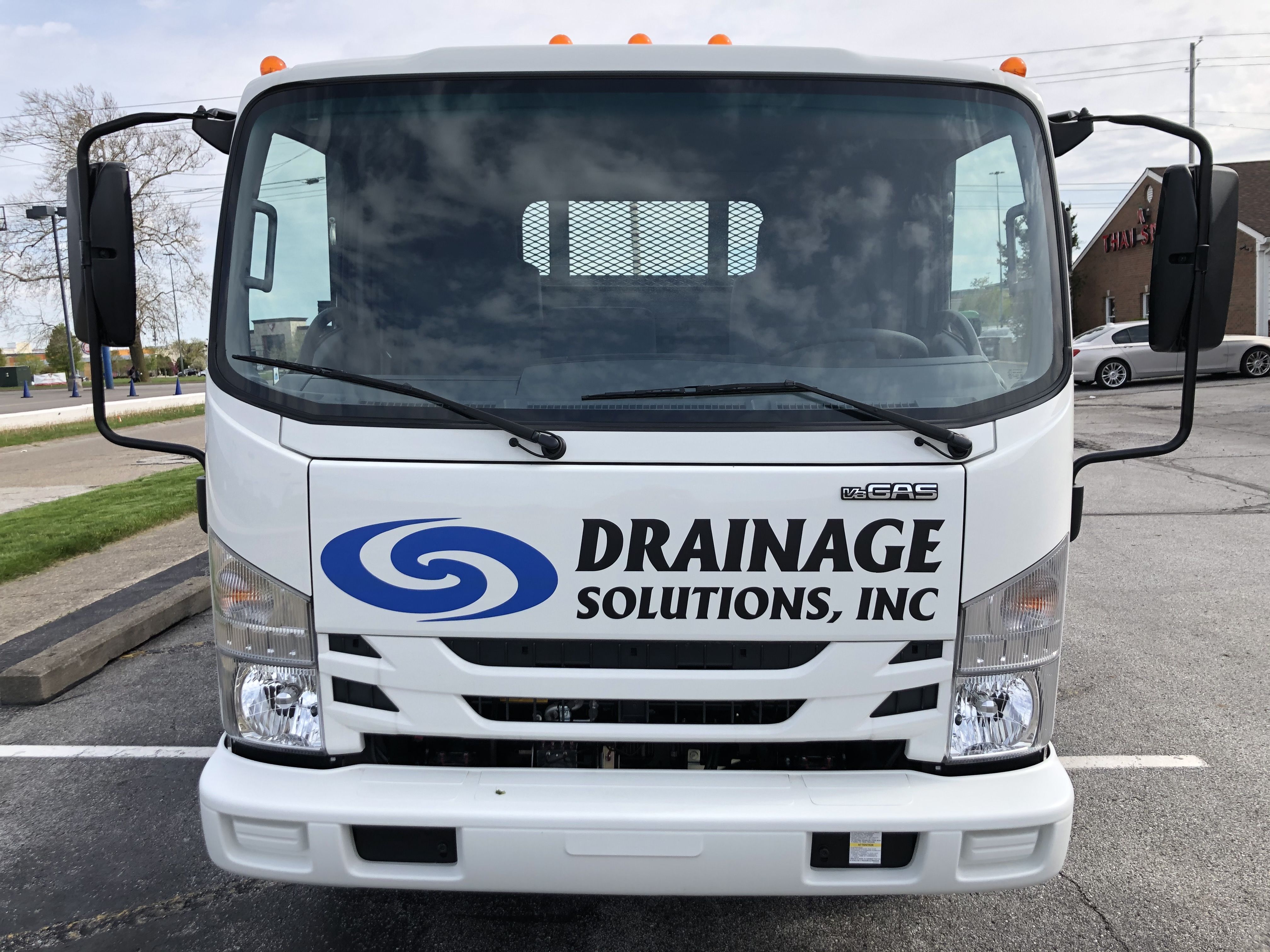 Vehicle Decals, Graphic for Drainage Solutions in Franklin IN
