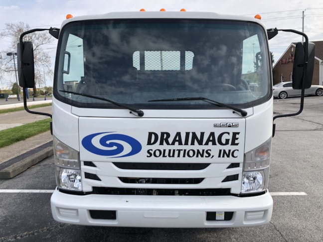 Vehicle Decals, Graphic for Drainage Solutions in Franklin IN