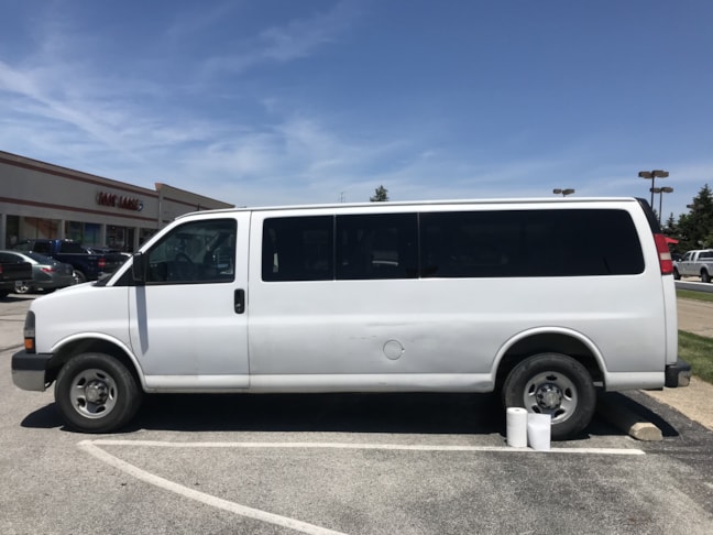 Vehicle Lettering, Decals for Burmese American Community Institute (BACI) 