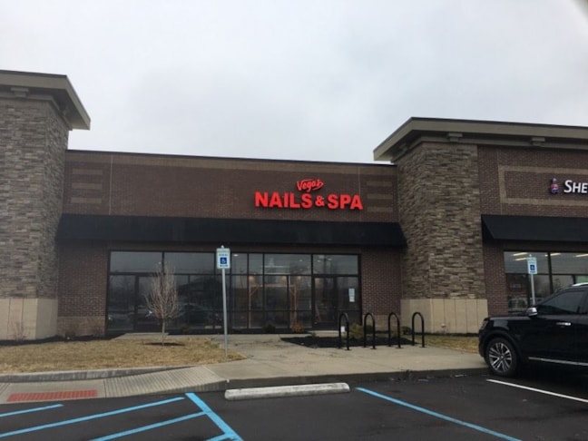 Channel Letters for Vegas Nail&Spa in Carmel, IN