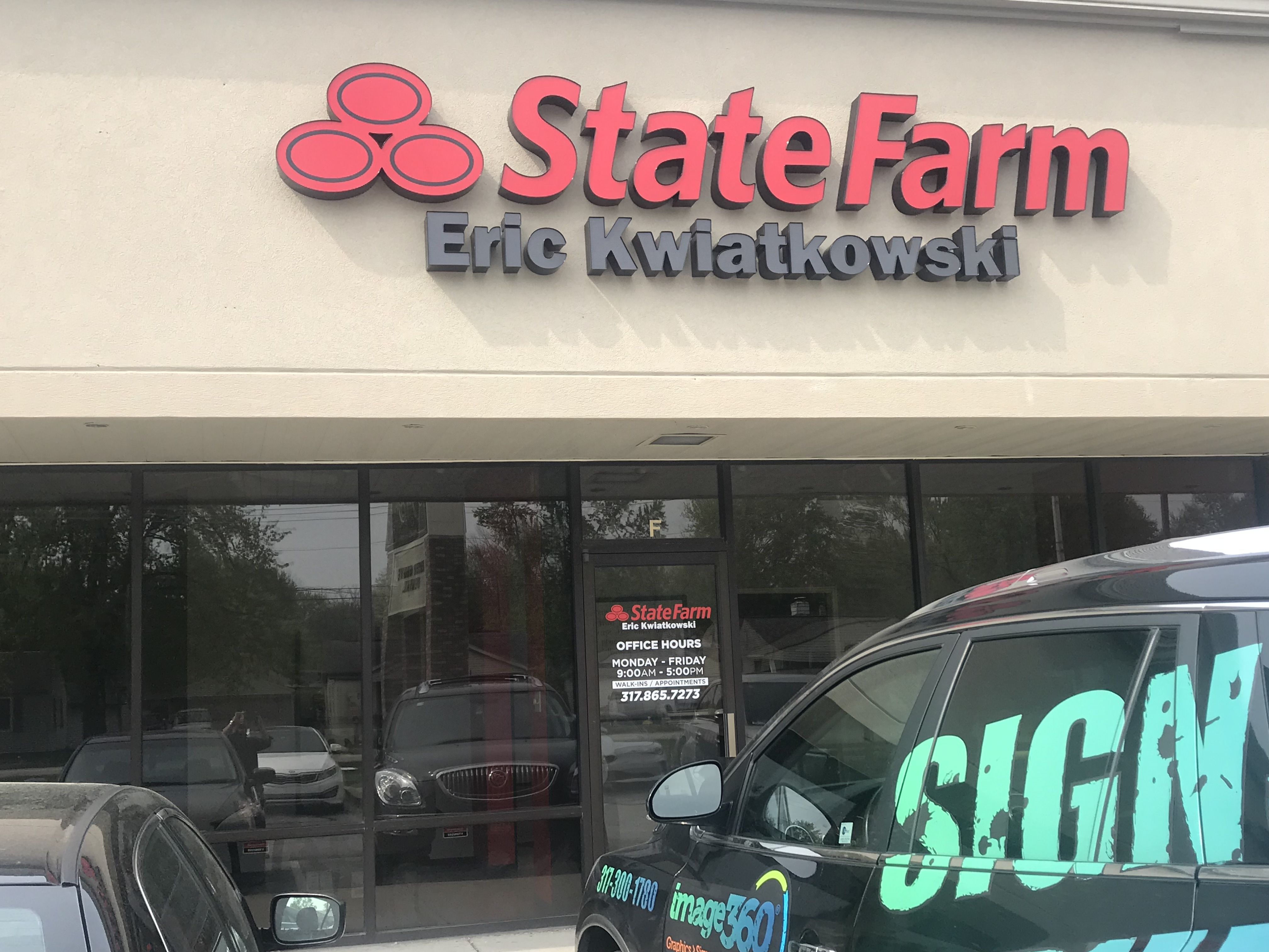 LED  Illuminated Channel Letters for State Farm in Greenwood IN