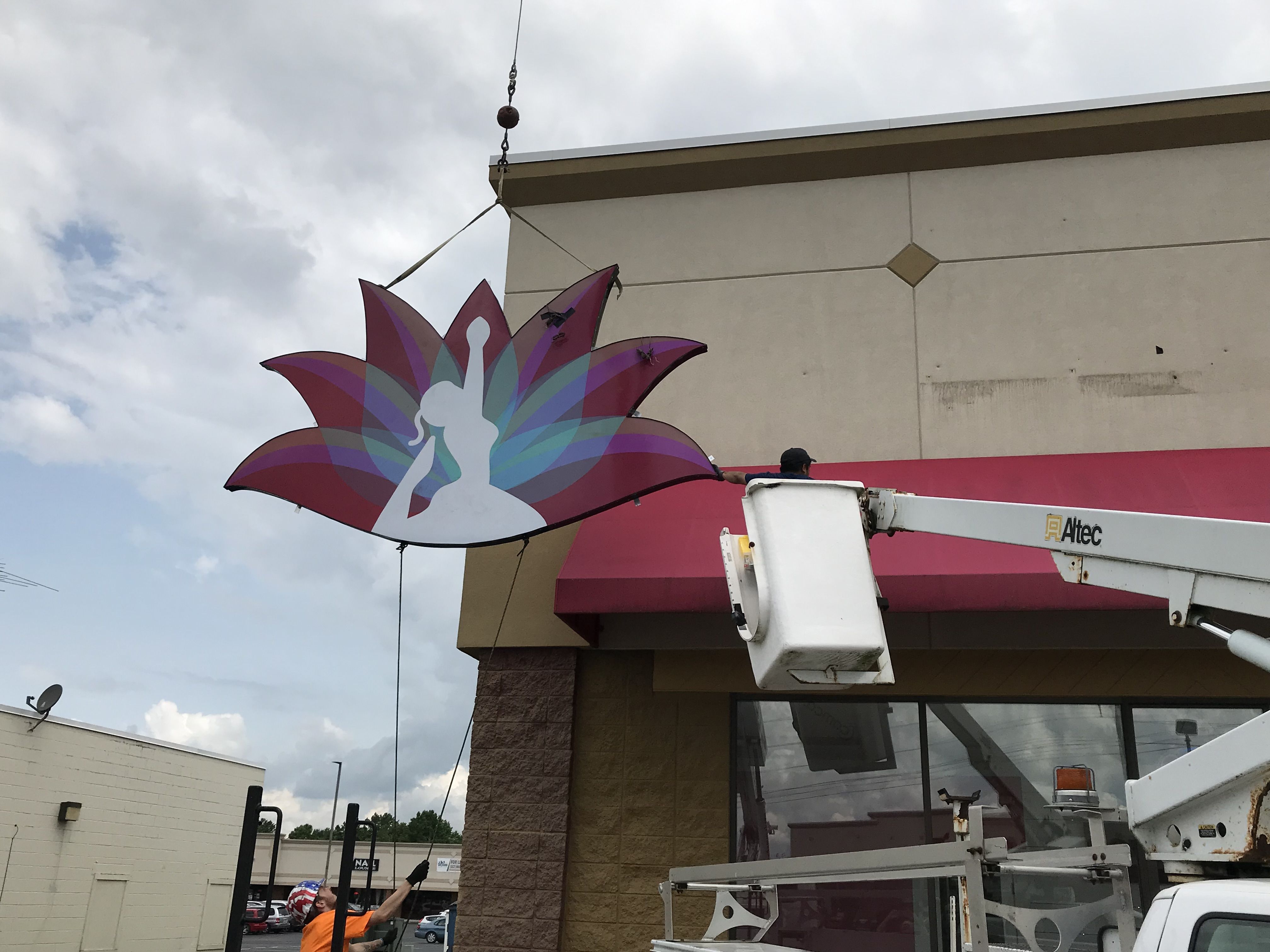 LED  Illuminated Channel Letters for Yoga Fire in Greenwood IN