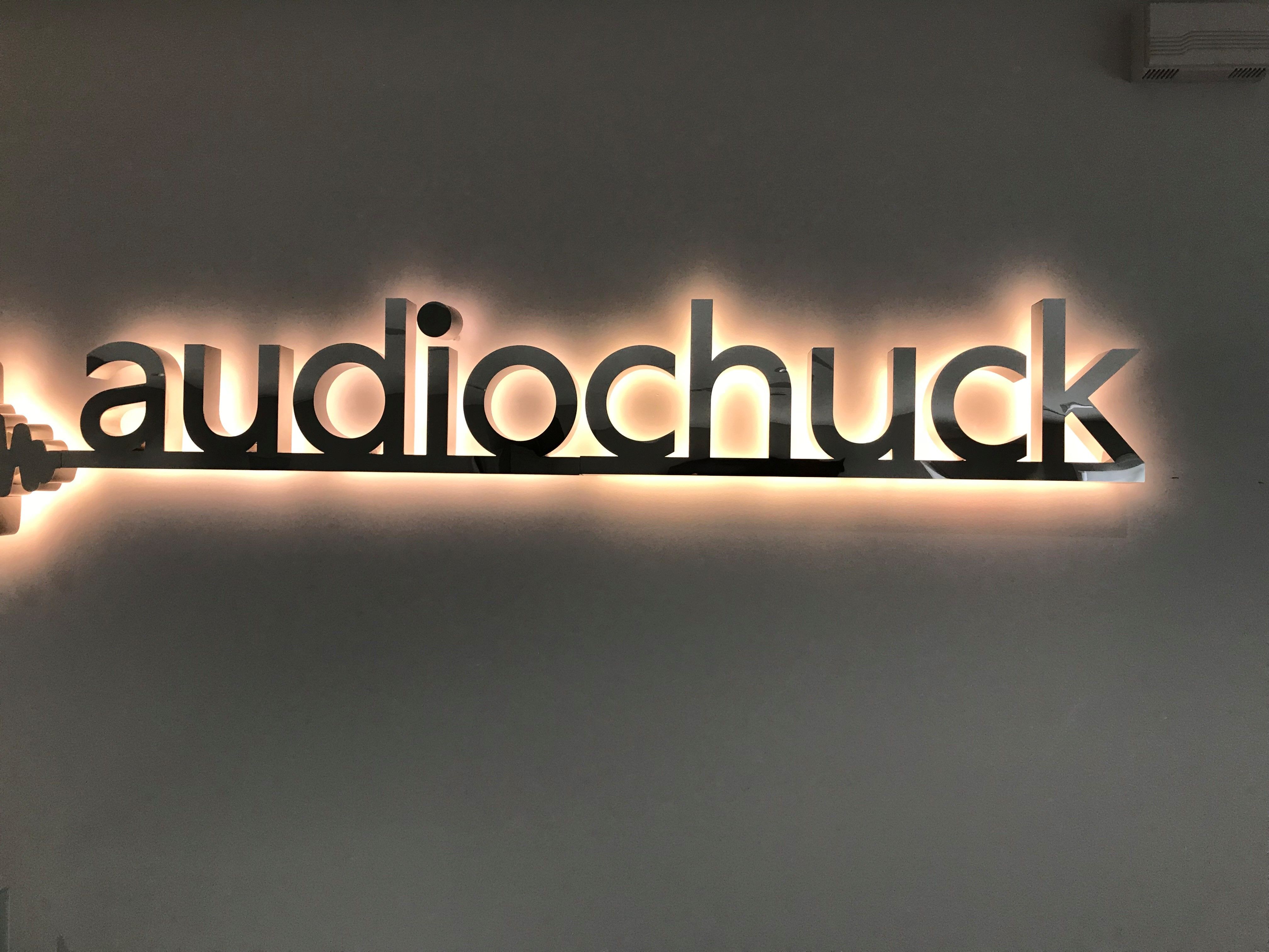 Backlit Letters, Signs for audiochuck in Indianapolis