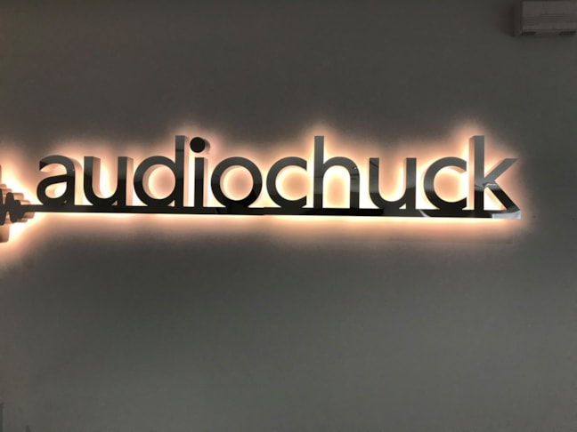 Backlit Letters, Signs for audiochuck in Indianapolis