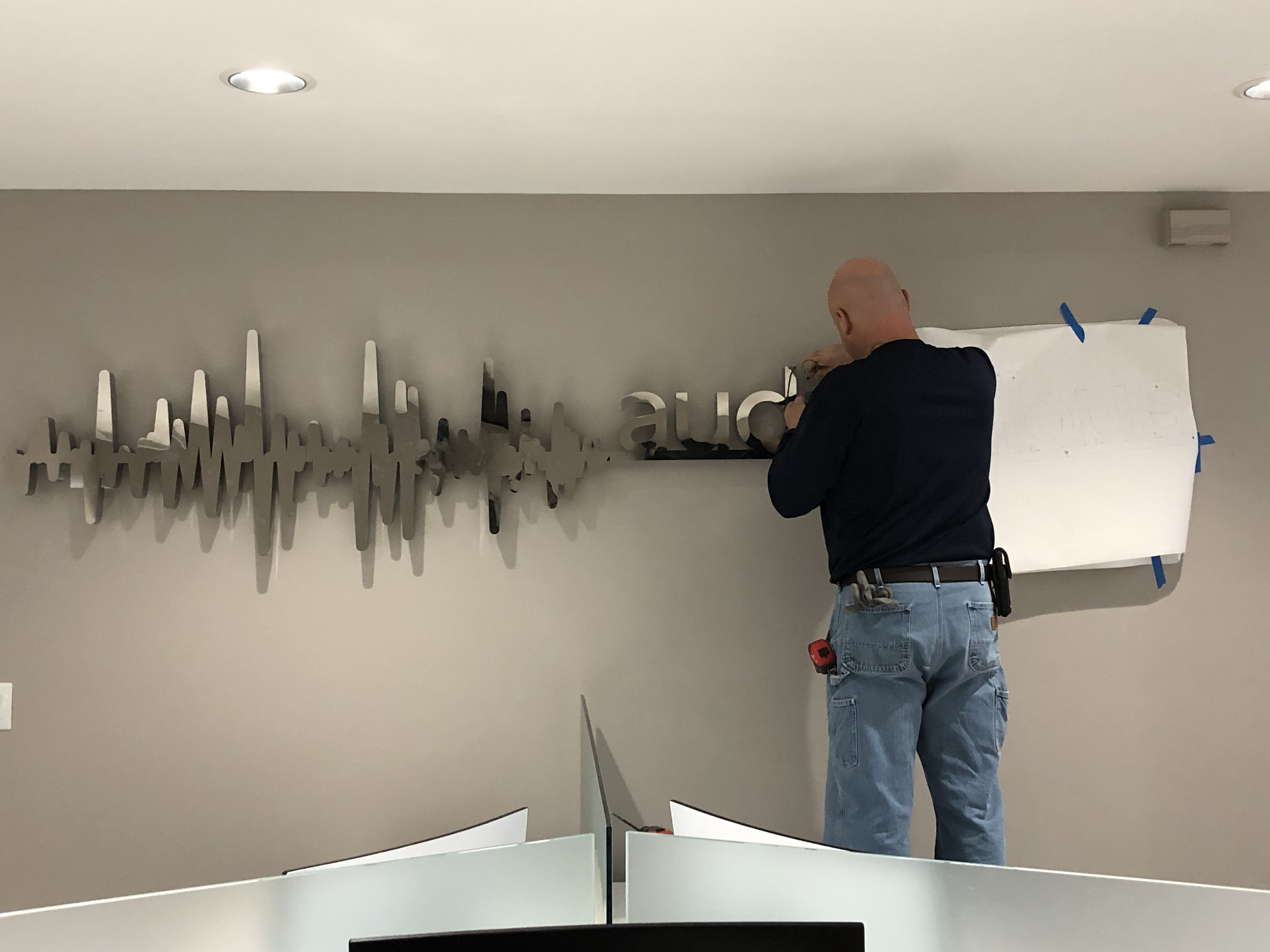 Backlit Letters, Signs for audiochuck in Indianapolis