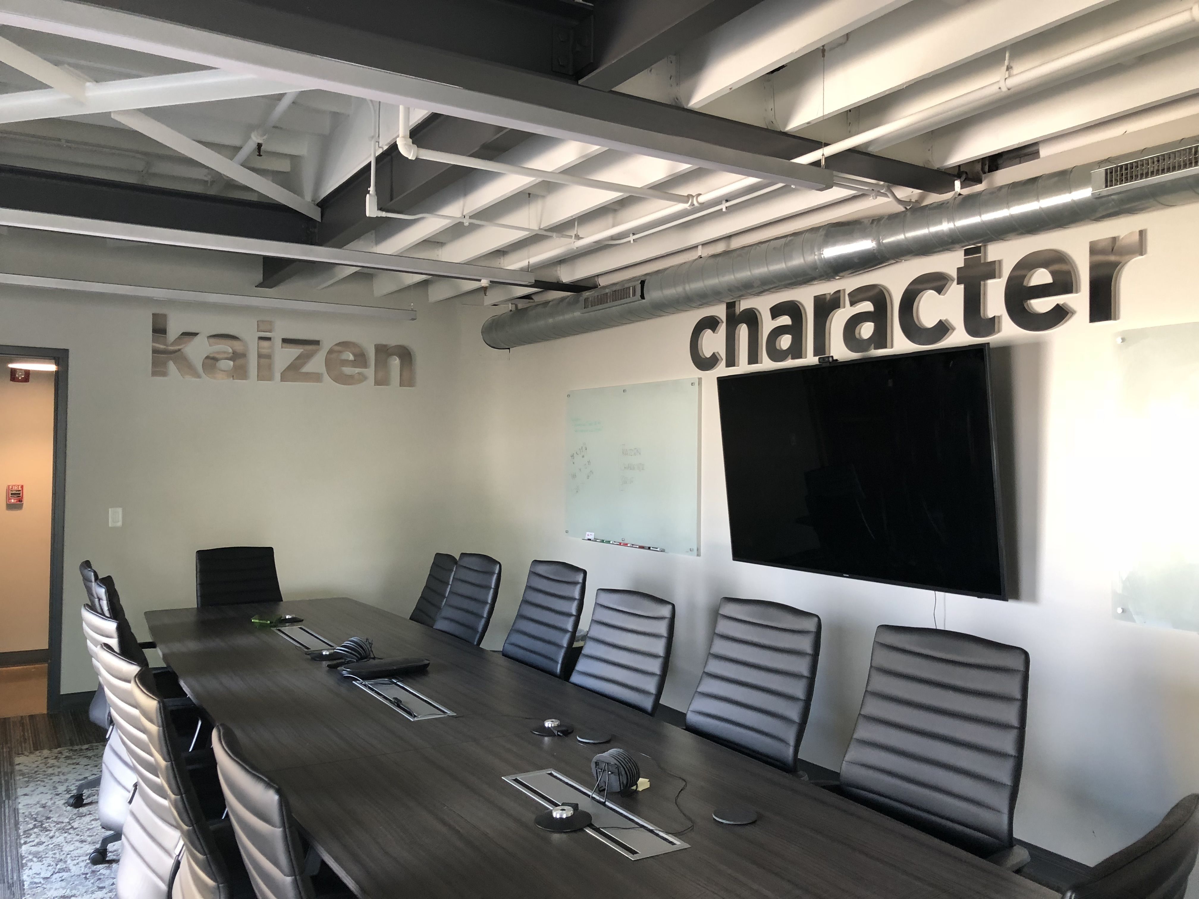 Dimensional Letters, Stainless Steel, 1" thick