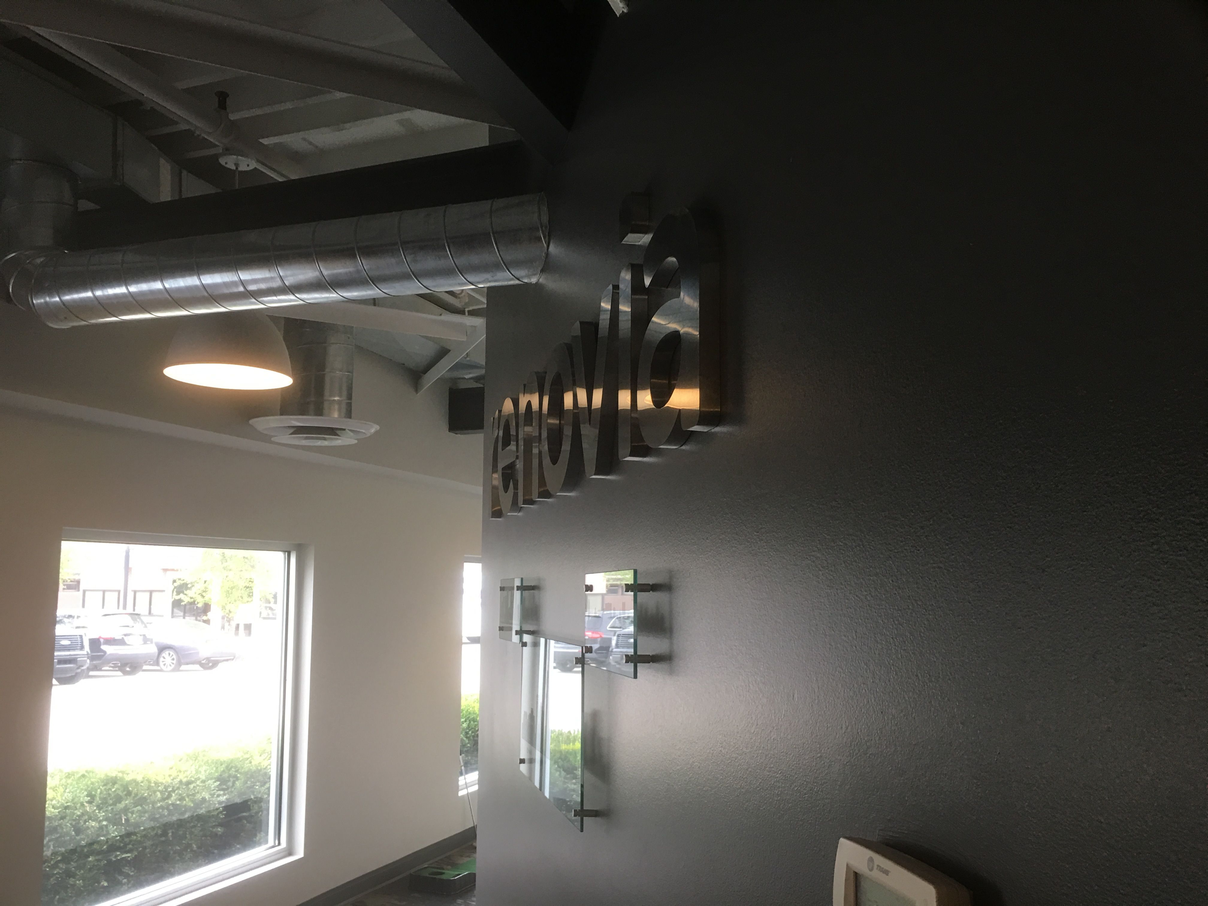 Dimensional Letters, Stainless Steel, 1" thick