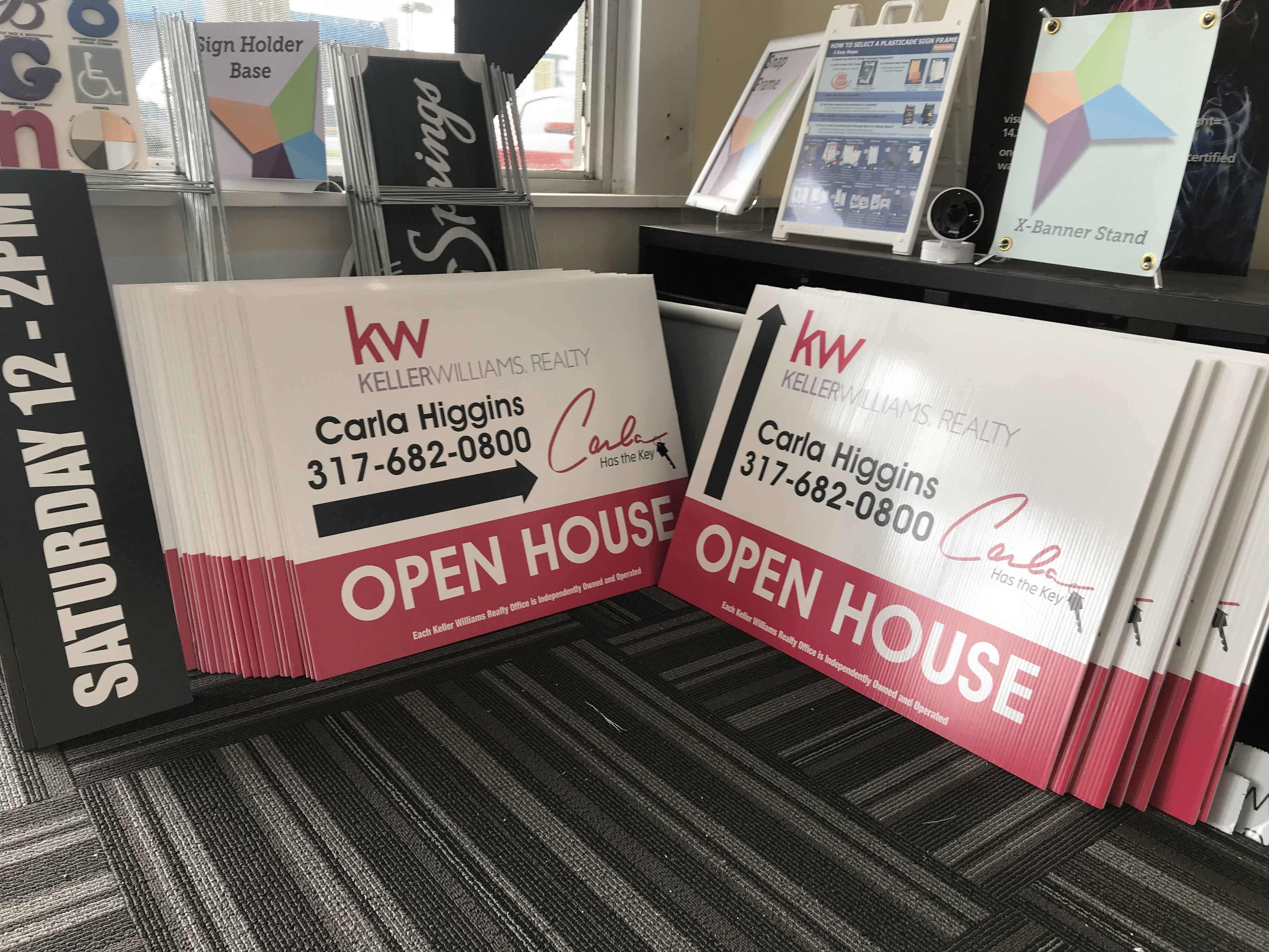 Corrugated Plastic Yard Signs