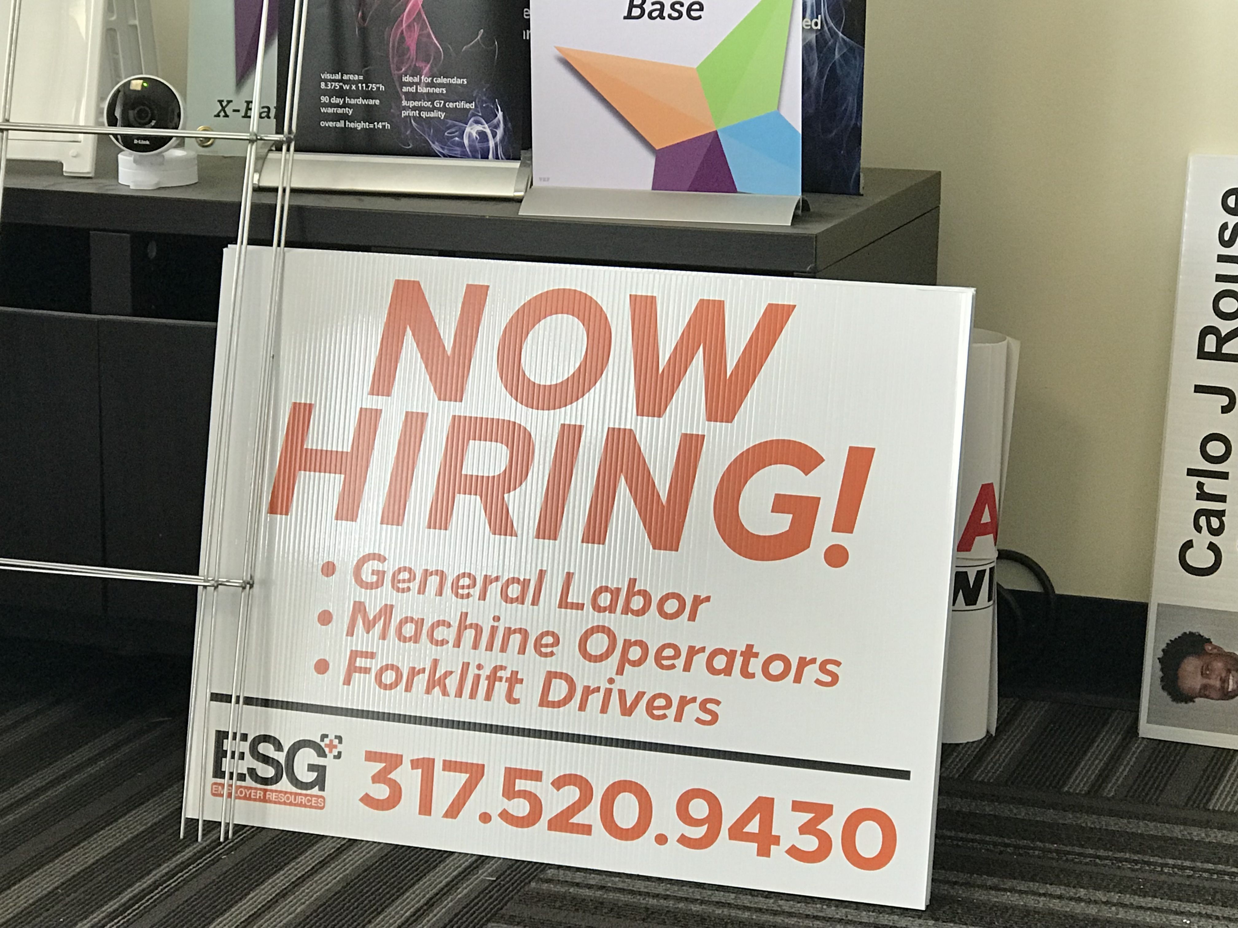 Yard Signs in Greenwood, Indianapolis IN