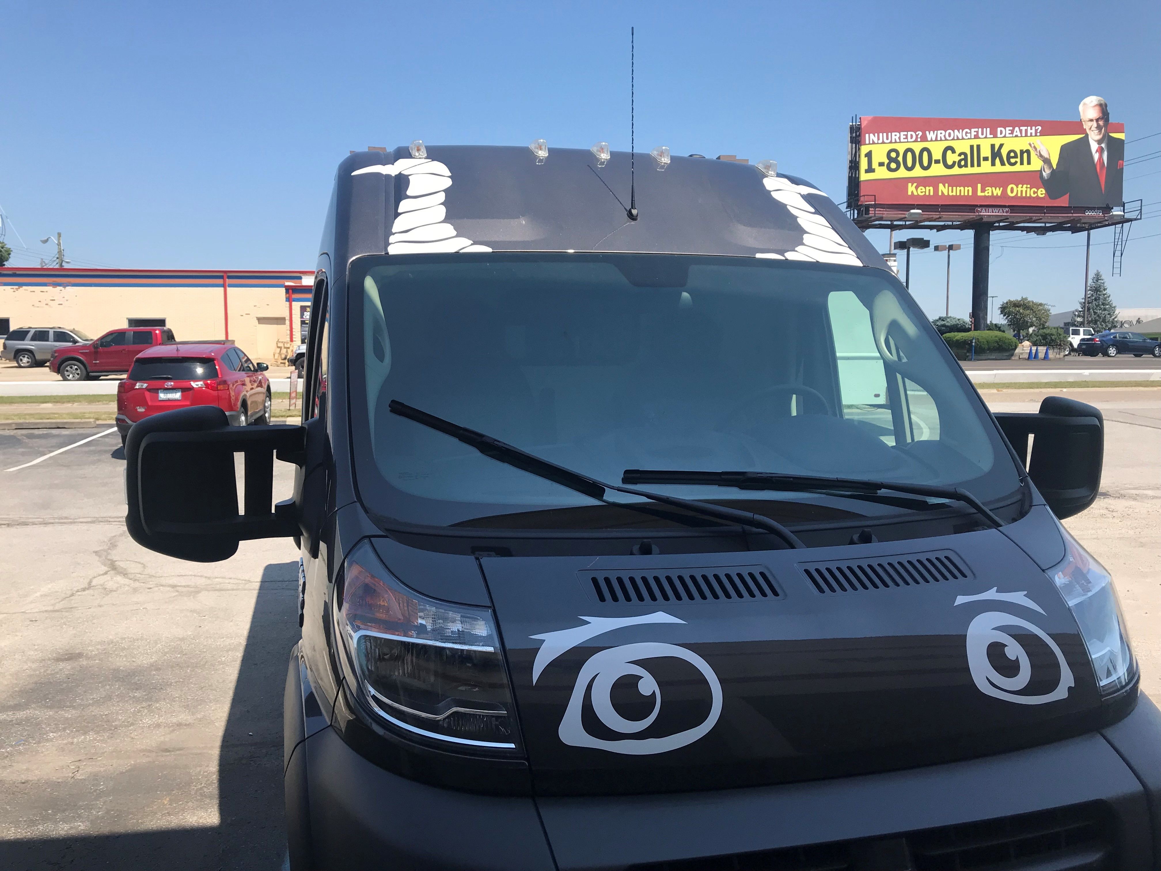 Partial Van Wrap for Gray Goat Sports in Indianapolis,IN