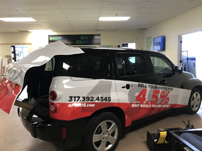 Partial Wrap for Jeff Paxson Real Estate 