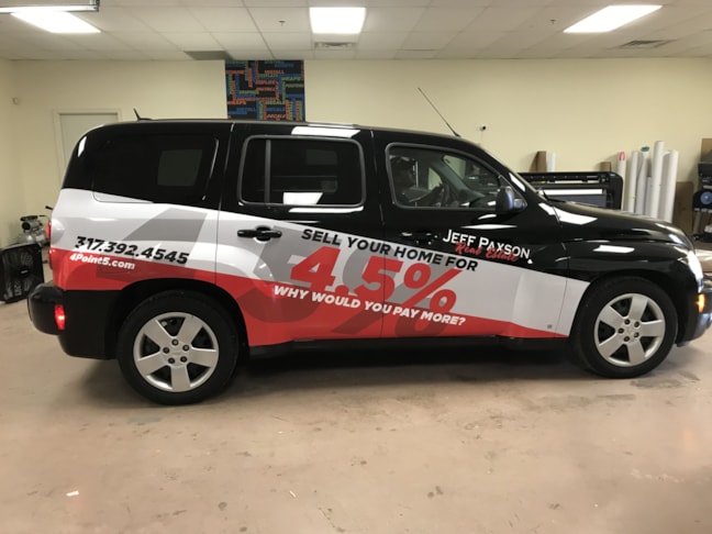 Partial Wrap for Jeff Paxson Real Estate 