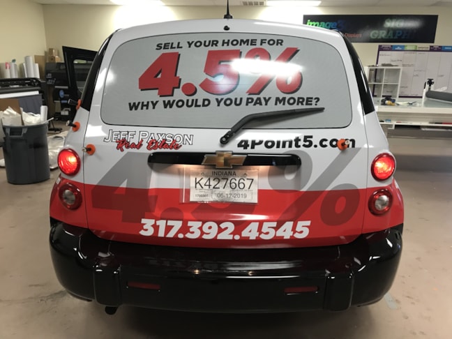 Partial Wrap for Jeff Paxson Real Estate 