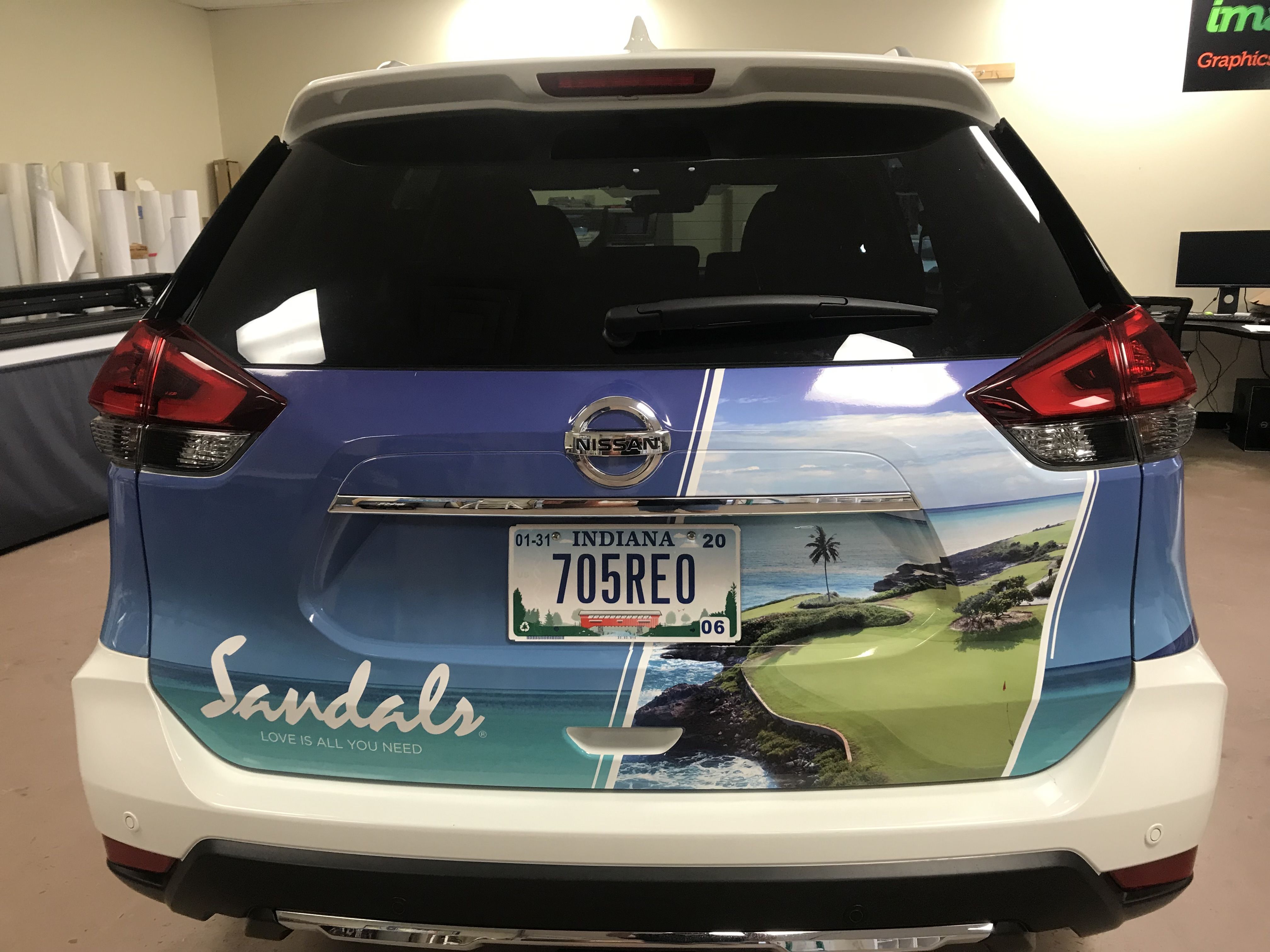 Partial Wrap for Sandals in Indianapolis