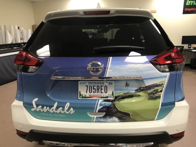 Partial Wrap for Sandals in Indianapolis
