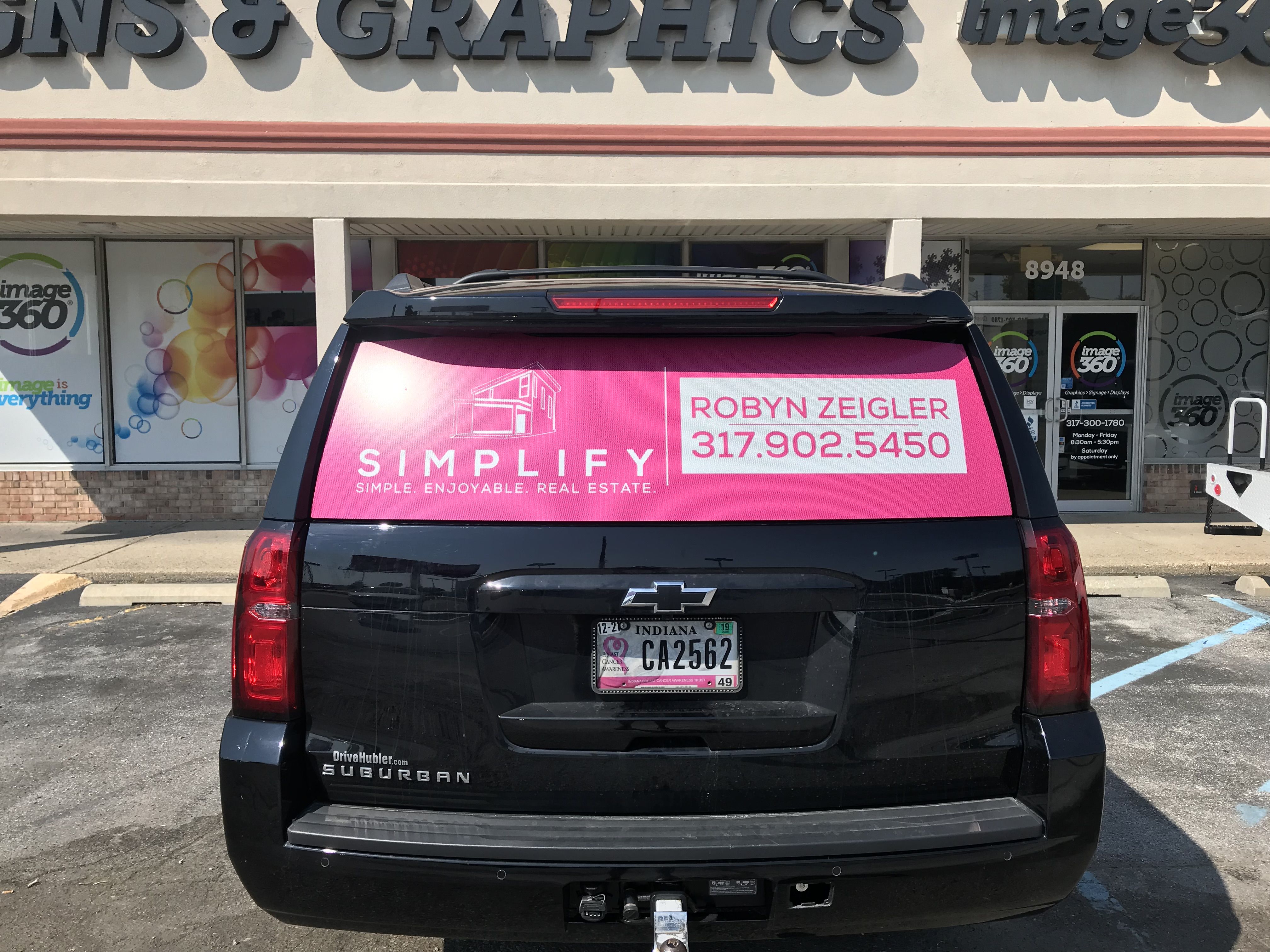 Perforated Window Graphics