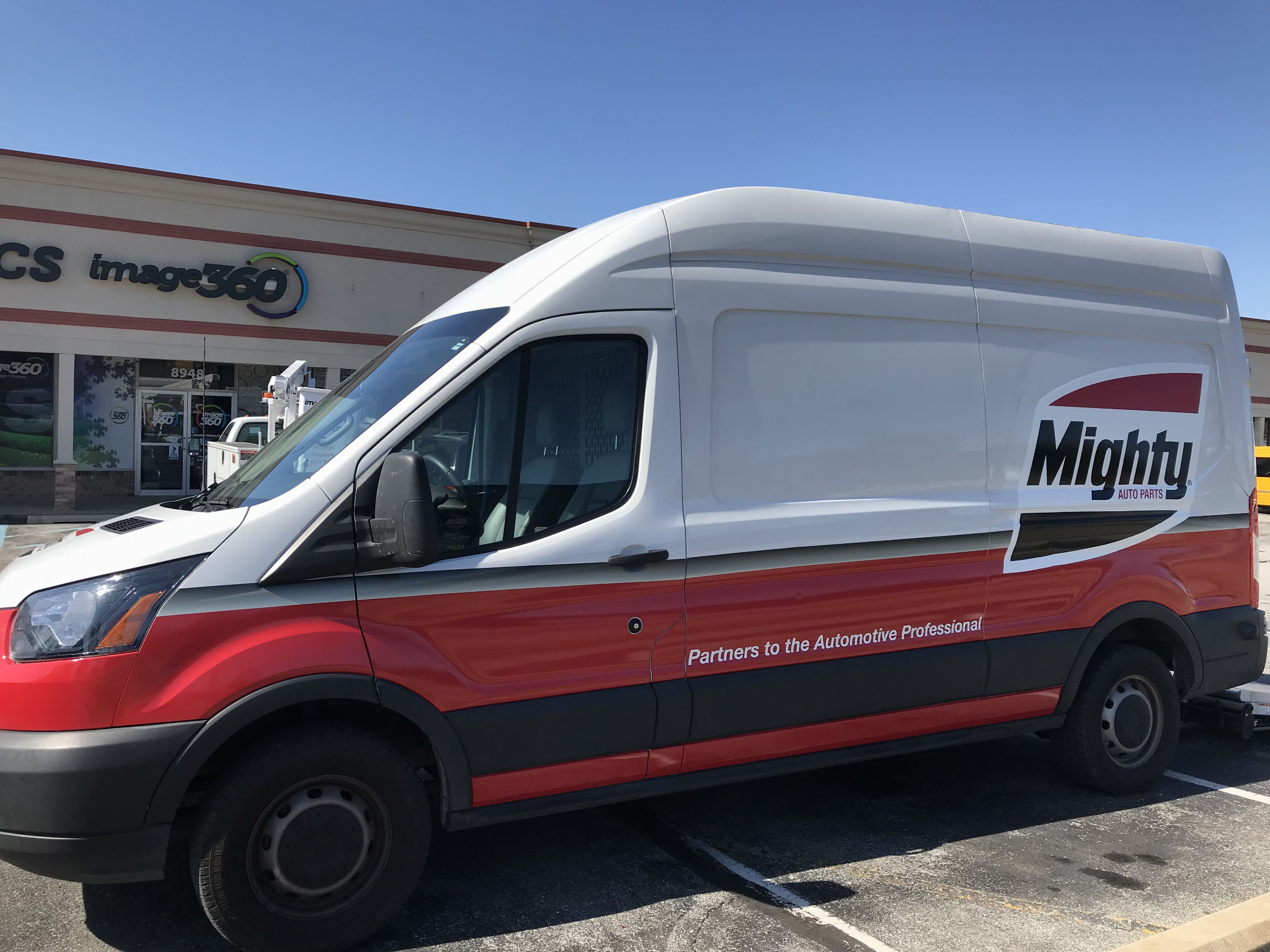 Van Wrap for Mighty Auto Parts in Indianapolis IN