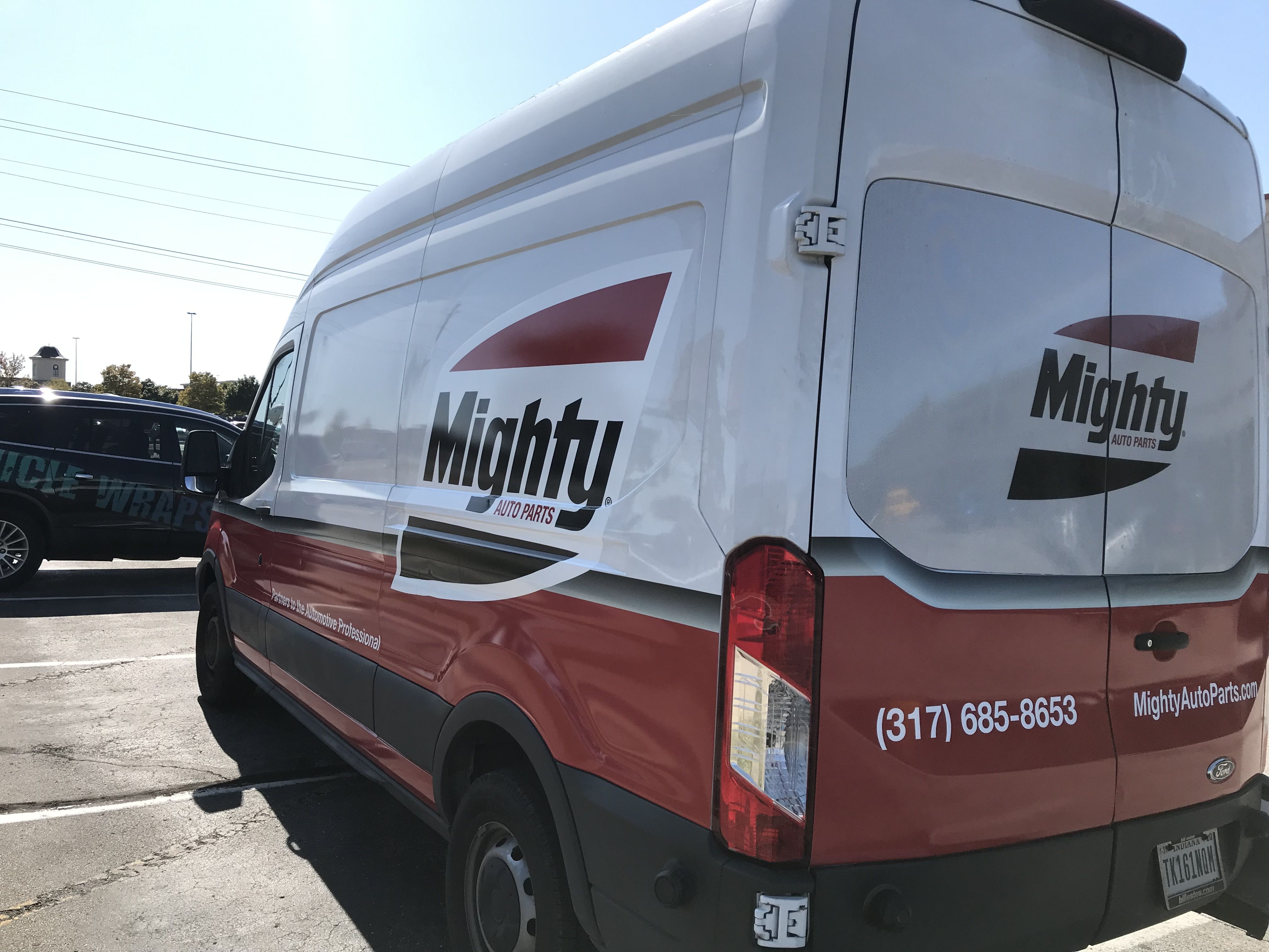 Van Wrap for Mighty Auto Parts in Indianapolis IN