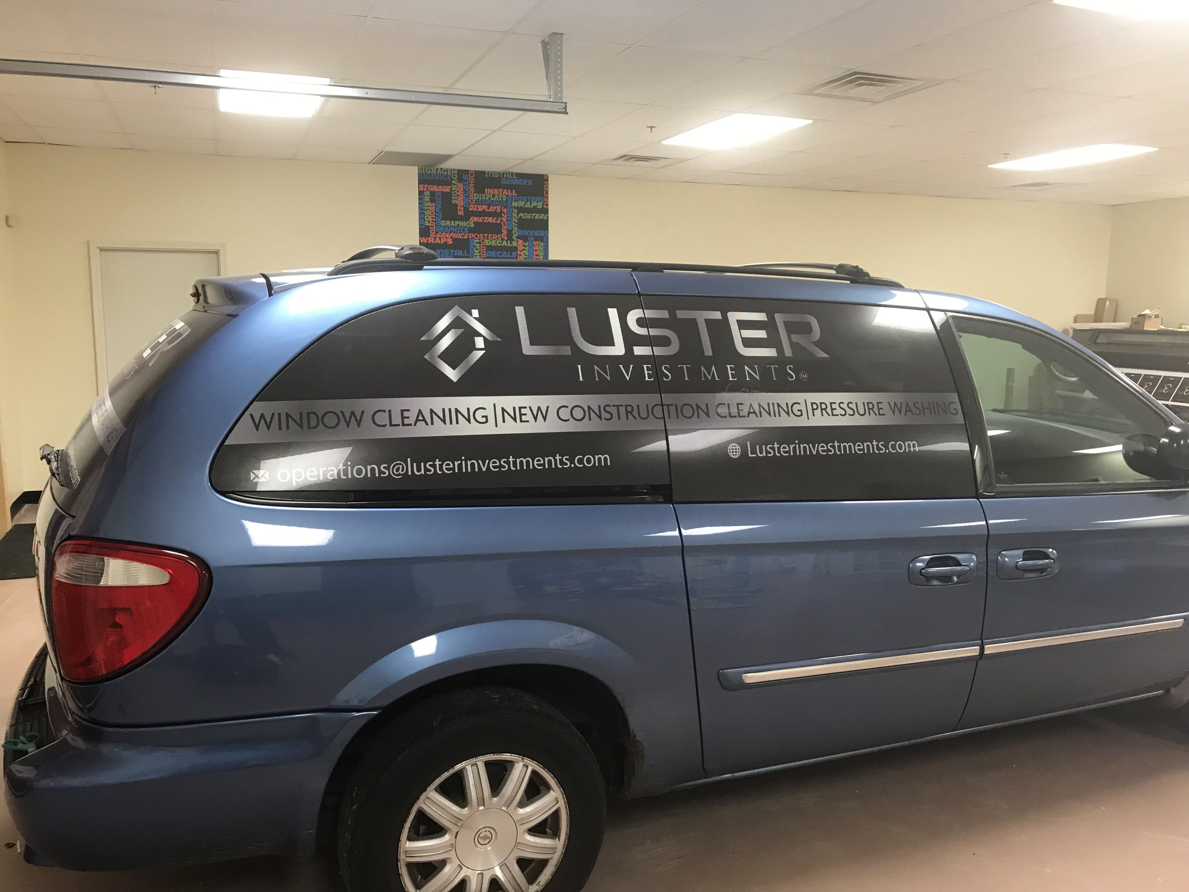 Partial Wrap for Luster Investment in Indianapolis,IN