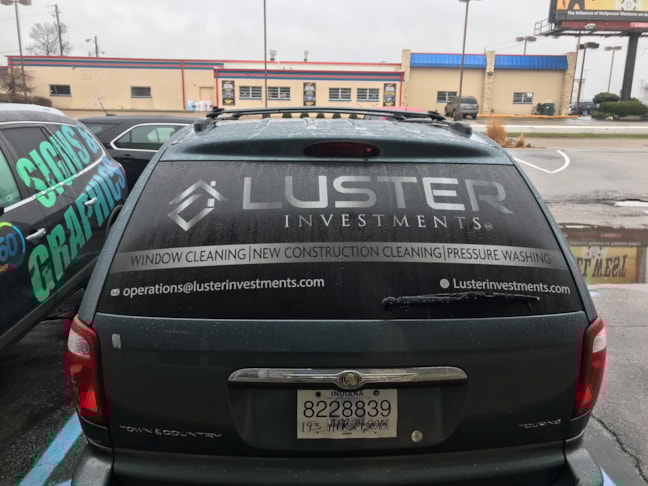 Partial Wrap for Luster Investment in Indianapolis,IN