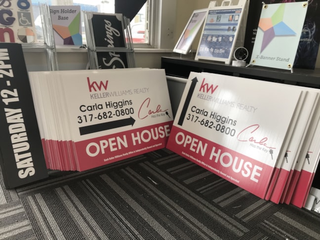 Corrugated Plastic Real Estate Signs