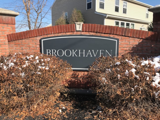 Routed Monument Sign for Brookhaven Neighbourhood in Indianapolis, IN