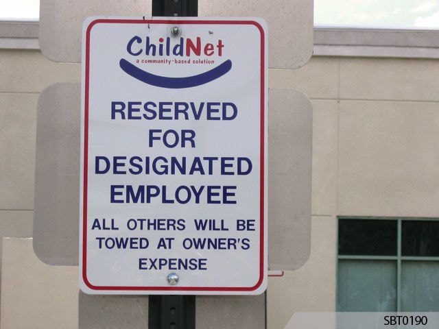 Parking Lot Signs