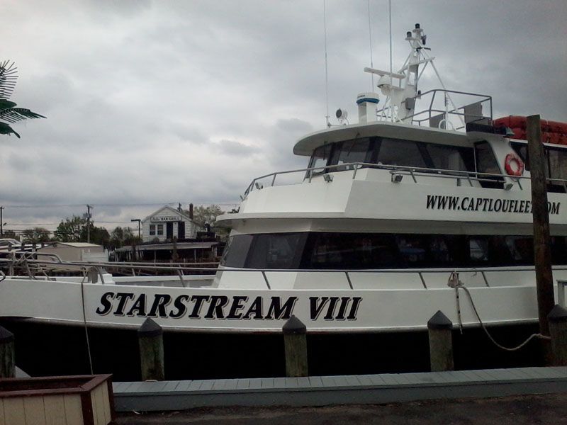 Boat Lettering Starstream 8