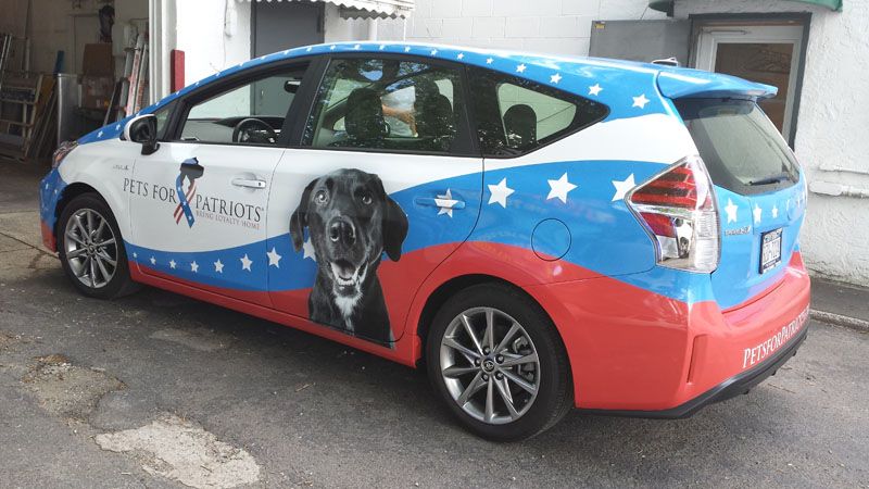 Prius Wrap Pets For Patriots