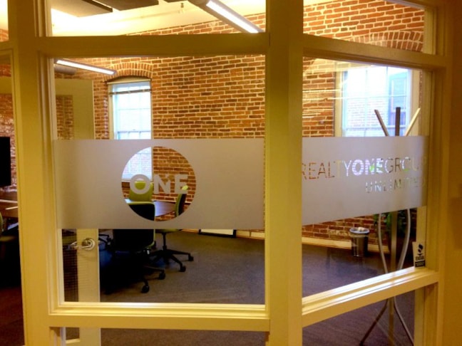 Realty One Group_Frosted Vinyl_Conference Room