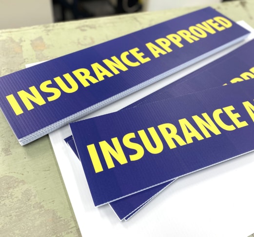 Custom Family Buislers_4mm coroplast_Rider Signs_6x24