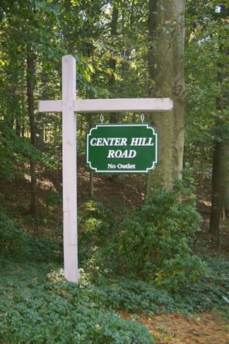 Beautifully crafted carved signs