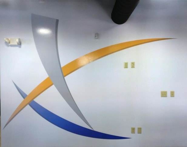 Light up the office with digitally printed wall graphics!  (Digitally Printed Wall Graphics by Signs Now Cincinnati for Illuminatioon Works, Cincinnati, OH)