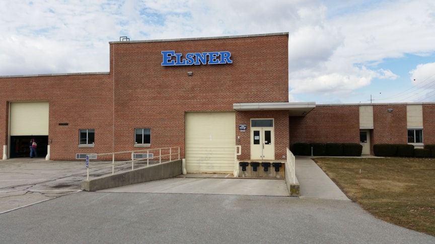 Lighted channel letters installed for Elsner Engineering