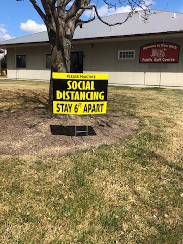 Social Distancing Signs