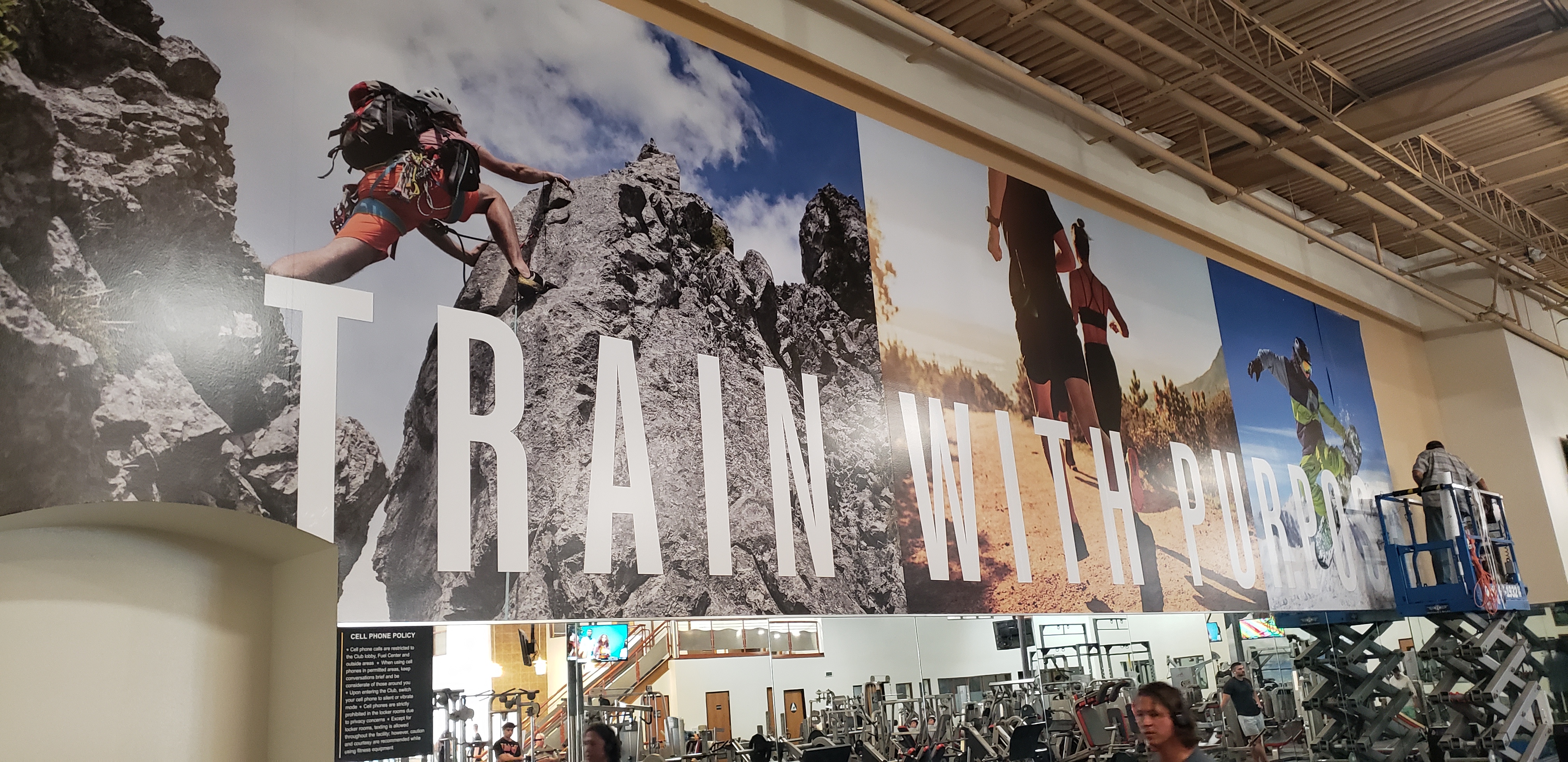 Wall Murals & Graphics | Gyms, Health Clubs, Fitness Facilities | Boise | Vinyl